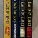 ATLEE PINE Series - 4-book set by Baldacci -- Long Road to Mercy / Minute to Midnight / Daylight / Mercy