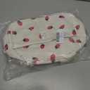 Insulated Lunch Box For Girls Small Lunch Bag Adult Women Work Kawaii Tote For Teen School Cute Compact Lunch Pail Keep Warm Lunch Pale For Ladies Teacher (00 Strawberry)