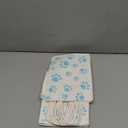 Blulu 20 Pcs Puppy Dog Paw Gift Bags with Paper Twist Handles, Dog Gift Paper Paw Treat Goodie Bags for PET Treat Party Favor, 6.3 x 3.1 x 8.6 Inch(White Backing, Blue Paws)