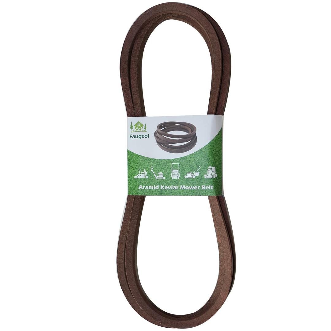 954-04077A Lawn Mower Deck Belt 5/8" X134 1/8" Made with Kevlar for MTD Cub Cadet Troy Bilt 754-04077 954-04077, Toro 112-0332 XT1, Woods 18879 18879RP