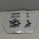 8.75 lb Curved Weighted Vest Plates for Men and Women - 1 Pair Ergonomic Contoured Steel Plates - High-Density Build for Weighted Vests, CrossFit, Hero WOD and Rucking