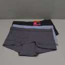 Maidenform Women's Underwear Boy Shorts Pack, 3-Pack, Stretch Cotton Underwear Women Pack, Comfy Boy short Panties for Women, S