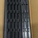 VEVOR Transition Edge Kit, 11-Piece, Durable PP Interlocking Modular Garage Floor Edging, Easy Installation, Only Compatible with VEVOR 12 x 12 Inch Drainage Mats, BlackFemale