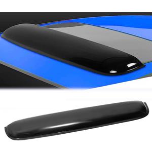 43"(Not Wider Than 41.8") Sunroof Wind Deflector, Universal Fit Tinted Moonroof Visor for Deflecting Noise, Rainy and Windy Weather, Car Accessories Sun Shade Waterproof Double Side Tape RN110