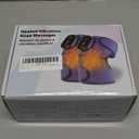 2PCS Cordless Knee Massager with Heat and Vibration, Knee Heating Pads for Arthritis, Heated Knee Brace for Women Men