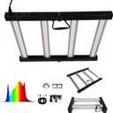 240W LED Grow Lights for Indoor Plants, Samsung LM281B, Dimmable & Daisy Chain, Full Spectrum Plant Lights for Indoor Growing, Hydroponics Veg Flower Growing Tent