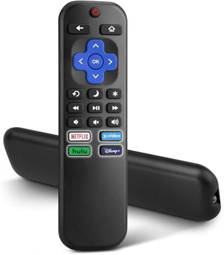 for Roku-TV-Remote-Replacement,Universal Control for TCL,ONN, Hisense Roku TVs(This Does not Work with Roku Box, Stick, Express or Player)