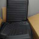 Mixsuper Floor Mats Cargo Liner for Honda CR-V CRV 2017-2022 (NOT for Hybrid), All Weather 2 Row Floor Liners and Trunk Mat Set Black