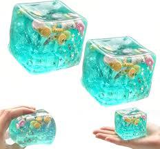 2pcs Ice Cubes Stress Balls