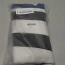 KOMLLEX Abstract Boho Shower Curtain for Bathroom Decor 60Wx72H Modern Blue Black Neutral Men Shower Curtain Chic Leaves Mid Century Simple Minimalist Fabric Waterproof Polyester 12 Pack Hooks