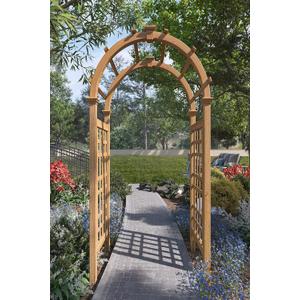Rosewood 47"W x 89"H Cedar Arbor