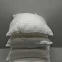 Pillow Insert Set of 4, Soft Virgin Microfiber Square Throw Pillow Inserts for Living Room, Couch Bed Pillows, Down Alternative Filled, 18x18 Inch(45x45cm White