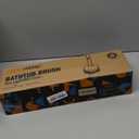 Tile Tub Scrubber Brush with 3 Different Function Cleaning Heads and 56" Extendable Long Handle-No Scratch Shower Scrubber for Cleaning Bathroom Kitchen Toilet Wall, Bathtub, Sink, Grey (Gray)