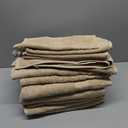 NOVA Luxury Linen - Hotel Quality Turkish Towel Set for Bathroom (6 Pcs Towel Set, Warmsand Beige)