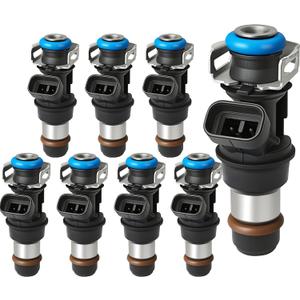 YLATG Fuel Injectors for Chevy Silverado 1500 2500 HD 3500 Tahoe FJ315 Injectors,For GMC Sierra Yukon Savana, For Cadillac Escalade For Buick Rainier 4.8L 5.3L 6.0L 2001-2006 17113553 (8pcs)