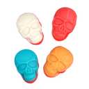 6 x Gummy Skulls Halloween Candy, 1 Pound Bulk Bag, Trick-Or-Treat Party Bag Fillers, Halloween Gummies