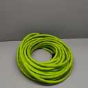 Flexzilla Air Hose, 3/8 in. x 100 ft., 1/4 in. MNPT Fittings, Heavy Duty, Lightweight, Hybrid, ZillaGreen - HFZ38100YW2