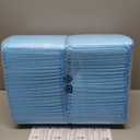 Basics XLarge Heavy Duty Absorbent Puppy Potty Pads, LeakProof, QuickDry, Super Absorbent Gel Technology for Dog Training, 28 x 34 Inches, Blue & White, Pack of 50