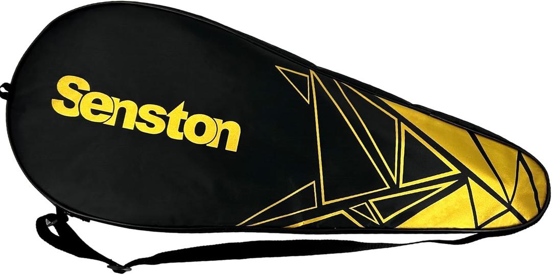 Senston Unisex Tennis Racket Cover Single Tennis Racket Bag with Adjustable Shoulder Strap.