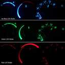 HERCOO LED Lights Bulbs Kit of AC Climate Heater Control Compatible with 2003-2008 Dodge Ram 1500 2500 3500