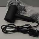 SHRATE Lightweight Ionic Hair Dryer with Diffuser - Powerful 1800W Blow Dryer for Fast Drying - Professional Low Noise Mini Hair Dryer for Travel, Gifts, Hair Styling (Black)