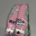 AOFITEE Dog Coat, Warm Dog Jackets for Small Dogs, Dogs Winter Coat with Harness Built in, Reflective Pet Winter Jacket, Waterproof Windproof Puppy Puffer Jacket Fleece Vest, Pink XS