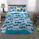 Franco Kids Bedding Super Soft Comforter and Sheet Set with Sham, 7 Piece Full Size, Minions The Rise Of Gru