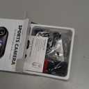 4K Mini Body Camera 128GB, Thumb Size Action Body Cam, Wearable Sports Cameras,Hands-Free POV Recording, Helmet Mount, Magnetic Sport DV for Bike Cycling,for Vlogging Pet Walk Swim