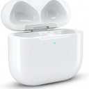 Compatible for AirPods 4 Charging Case Replacement AirPod 4th Generation with Wireless Charging Bluetooth Pairing Sync Button (No Earbuds) (Compatible for AirPods 4th)