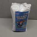 Dono Dog Diapers Male 20ct, Widened Disposable Male Dog Wraps, Super Absorbent Doggie Belly Bands with Wetness Indicator, Leak-Proof Puppy Pampers for Incontinence Excitable Urination, Medium