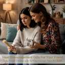 4 x Funny Gifts for Friends,Best Friend Birthday Gifts for Women Friendship,3.2 Resin Positive Dinosaur Figurine Home Decor,Cute Fun Emotional Support Gift Ideas