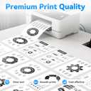 CF226A 26A Black Toner Cartridges 2 Pack Works for Pro M402dn M402n M402dw Pro MFP M426fdw M426fdn M426dw Series Printer Compatible Replacement for HP 26A CF226A 26X CF226X (Black)