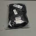 Homiest 48"x72" Weighted Blanket Cover, Black Satin With 8 Ties, Silky & Removable Zippered Twin Heavy Blanket Duvet for Adults