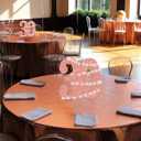 Eploger 30th Birthday Decorations for Women,30th Anniversary Decorations,30cm Rose Glod Glitter 30th Birthday Centerpieces for Table Decorations,Number 30 Table Topper Decor