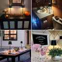 4 Pack Led Cordless Table Lamps-Wireless Rechargeable Lamps Bulk of 4,Waterproof Outdoor Table Lamp for Patio/Restaurant/Dinner Dining Desk Top Lights/Kitchen Countertop, Value Pack of 4,Multiple Set