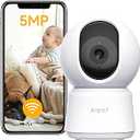 ARENTI 5G Indoor Security Camera, 4MP Pet Camera with Speaker for Dog/Cat, Baby Monitor with Phone App, Dual-Band WiFi, Auto Tracking, Super Night Vision, 2-Way Talk, Cloud & SD Card Storage(P2Q)