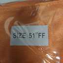 Newrara Adult Shiny Graduation Cap and Gown Tassel Set for High School & Bachelor (Orange)