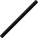 24 Inch Ceiling Fan Downrod, 2 FT Black Downrod for Ceiling Fan, 1 inch Outside Diameter, Ceiling Fan Extension Downrod, Ceiling Fan Boom Suitable for a Wide Range of Fans (Black, Not Threaded)