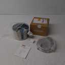 oneisall Stainless Steel Cat Water Fountain, 2L Water Fountains for Cats Indoor Dishwasher Safe with Quiet Pump and 3 Replacement Filters, Automatic Pet Water Fountain Faucet Spout Design