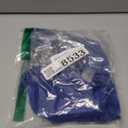 ZAFUL Women's Sexy Tie Spaghetti Strap Bikini Textured O Ring Ruched High Leg Swimsuit Cheeky Bathing Suits (u-Royal Blue, S)