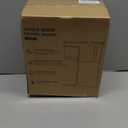 Small Single Serve Coffee Maker, Fast Brew One Cup Coffee Machine for K Cup and Grounds, 6 to 12 oz. Brew Sizes, Pod Coffee Maker with Descaling Reminder and Viewing Tank, Black (9.45 Inches)