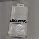 Deconovo Solid Curtains  Room Darkening, Noise-Reducing, Thermal Insulated  Energy-Efficient Window Treatment for Bedroom, Living Room & Home Office  2 Panels, Pure White, 52W x 84L Inch