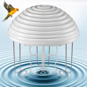 Water Agitator for Bird Bath, Battery Powered Birdbath Water Circulator & Bubbler, Waterproof and Quiet, Energy Saving Bird Bathtub Mixer for Patio, Garden, Pond Decoration