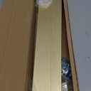 Floating Frame for 16x24 Canvas Paintings, DIY Metal Canvas Frame with 1.5" Deep, Modern Floater Frame for Oil Paintings Portrait Landscape Living Room Bedroom Home Office Wall Art Decor (Gold)