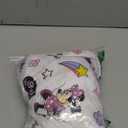 Disney Minnie Mouse I am Awesome Lavender, Pink, and White with BFF Daisy Duck, Rainbow Hearts and Stars 2 Piece Toddler Sheet Set - Fitted Bottom Sheet and Reversible Pillowcase