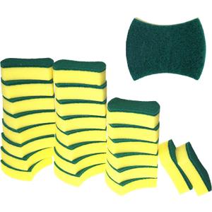 Kitchen Cleaning Sponge,Eco Non-scratch for Dish,Scrub Sponge(Pack of 24)