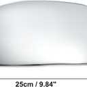 ACROPIX Car Exterior Mirror Cover Cap Overlay Fit for Chevrolet Silverado Suburban for GMC Sierra Yukon - Pack of 2 Chrome Plated