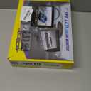 7-inches IPS Monitor 4ch Car Rear View Quad Split,Remote Control, 4-PIN Aviation Connect Video Inputs - 12V-24V 800X480HD for Truck RV Bus Car Vehicle Reversing Backup Rearview Cameras Monitor