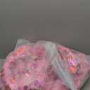 20FT/6M Valentine's Day Tinsel Garland, Pink White Heart Metallic Tinsel Twist Garland Shiny Hanging Garland Decoration for Valentines Day Wedding Birthday Party Supplies