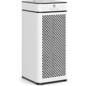 Medify MA-40 Air Purifier with True HEPA H13 Filter | 1,793 ft Coverage in 1hr for Smoke, Wildfires, Odors, Pollen, Pets | Removal to 0.1 Microns | White, 1-Pack